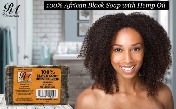 Black Soap with Hemp Oil